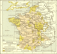 La France après le traité de Troyes