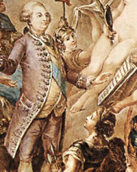 Louis XVI acceptant la constitution le 14 septembre 1791