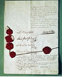 Le traité de Campoformio