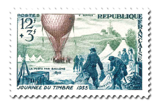 JournÃ©e du timbre 1955