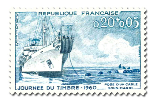 JournÃ©e du timbre 1960.  