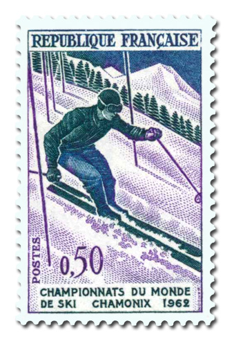Championnats du monde de ski Ã  Chamonix. ( Slalom) )