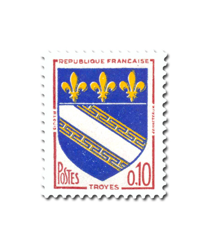 Armoiries des villes de France (IV)  -  Troyes -