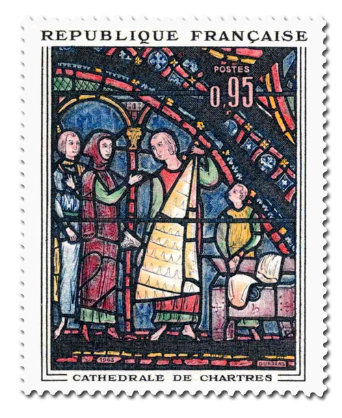 Vitrail de la CathÃ©drale de Chartres