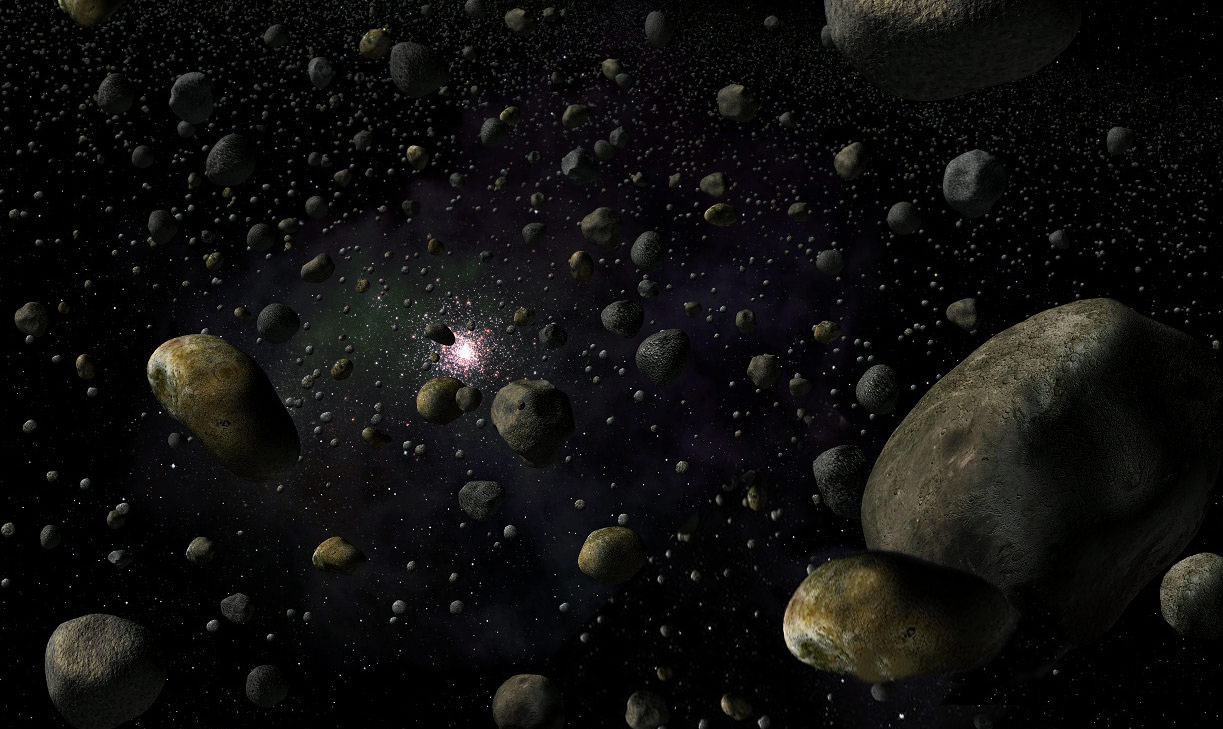 La ceinture d'astéroïdes