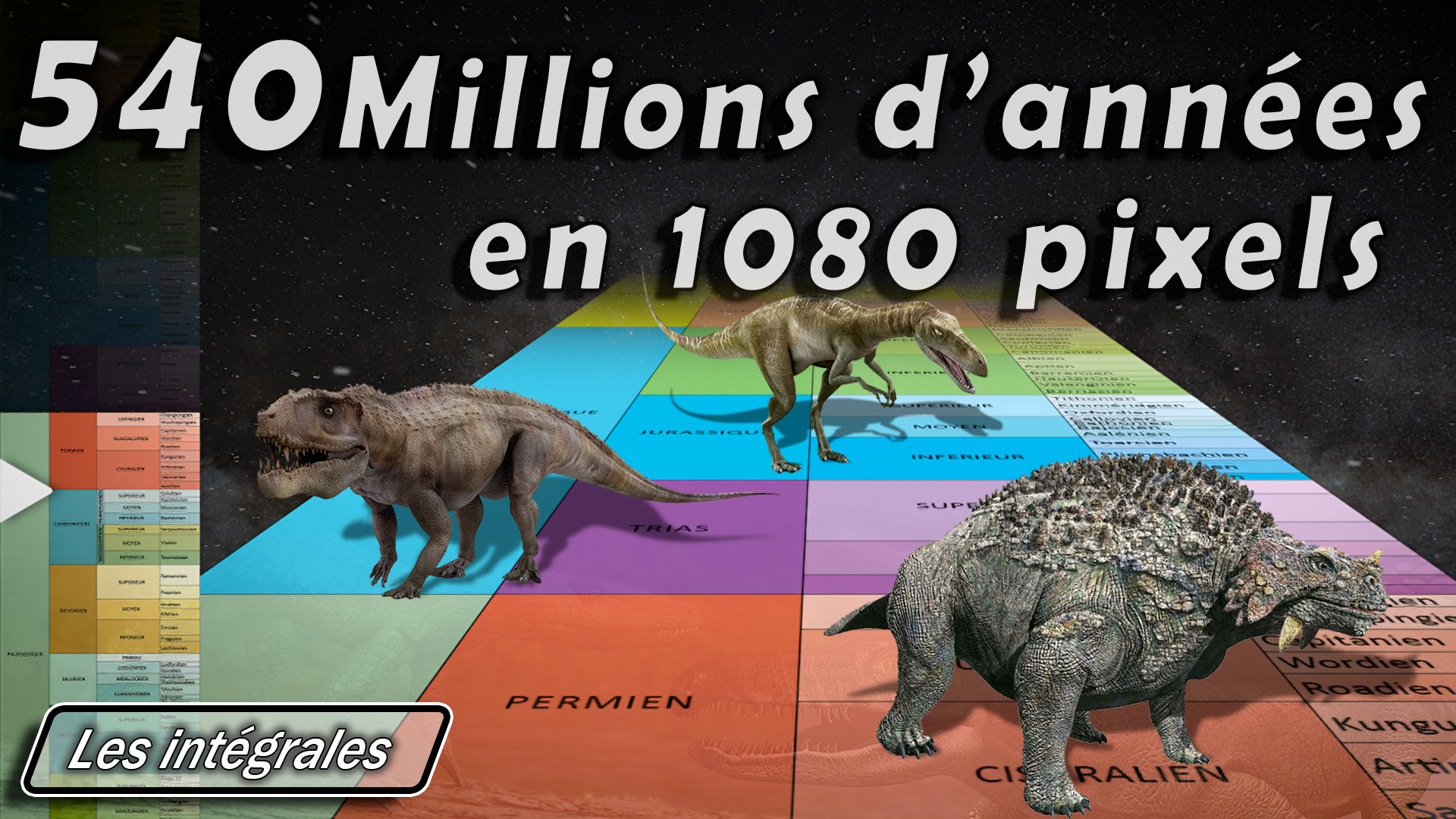 Un voyage de 540Ma en 1080 pixels