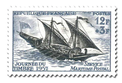 JournÃ©e du timbre 1957