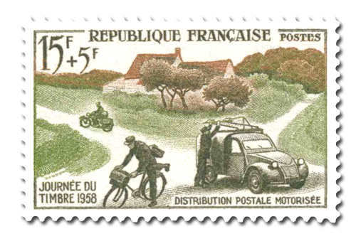 JournÃ©e du timbre 1958