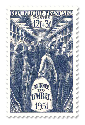 JournÃ©e du timbre 1951
