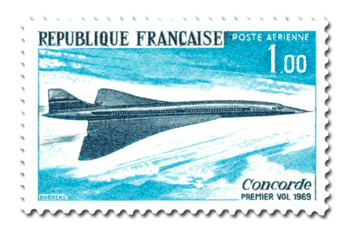 Concorde - Premier vol de l'avion supersonique.