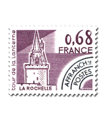 Monuments historiques  - Tour de la Lanterne Ã  la Rochelle.